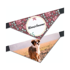 Personalisiertes Halstuch für Hunde